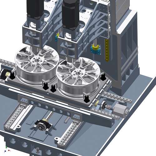 雙休心T輪轂專用機的加工效果如何? 雙休心T輪轂專用機的加工效果如何?